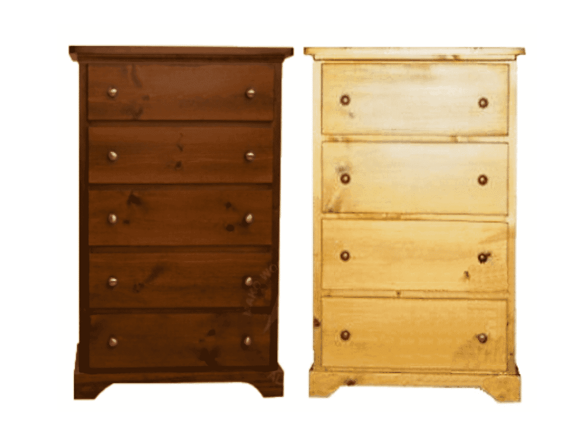 Polo solid pine chest collection