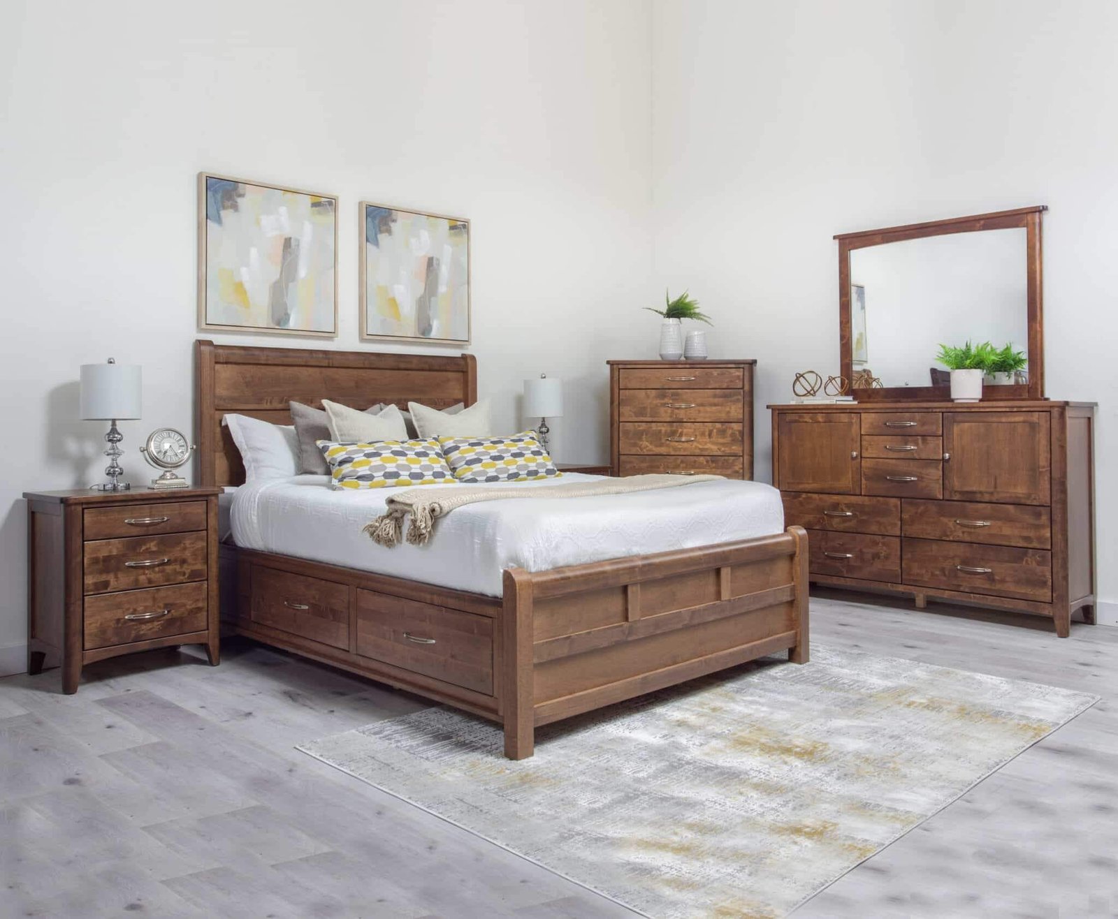 Saffron bed