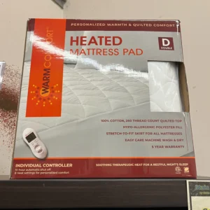 Clearance Heated Mattress Pad (Double size)